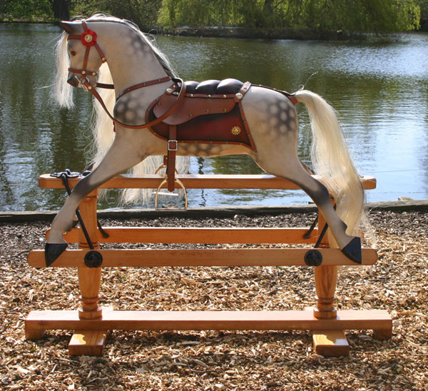 fiberglass rocking horse